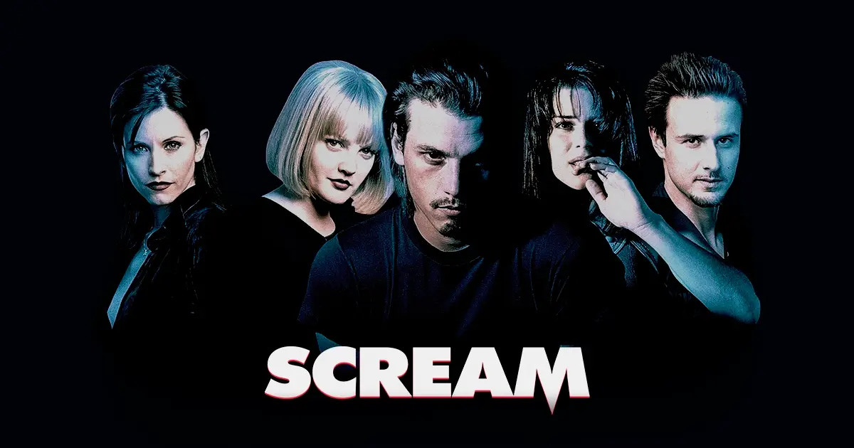 Scream 1 movie Ghostface horror film